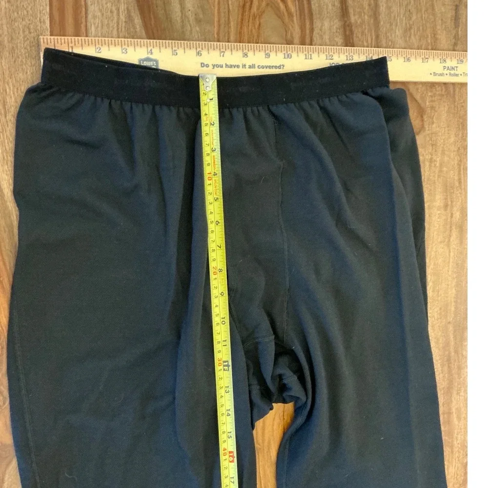 Patagonia Capilene Base Layer Bottoms Mens XXL Black Thermal Pants F16 44420